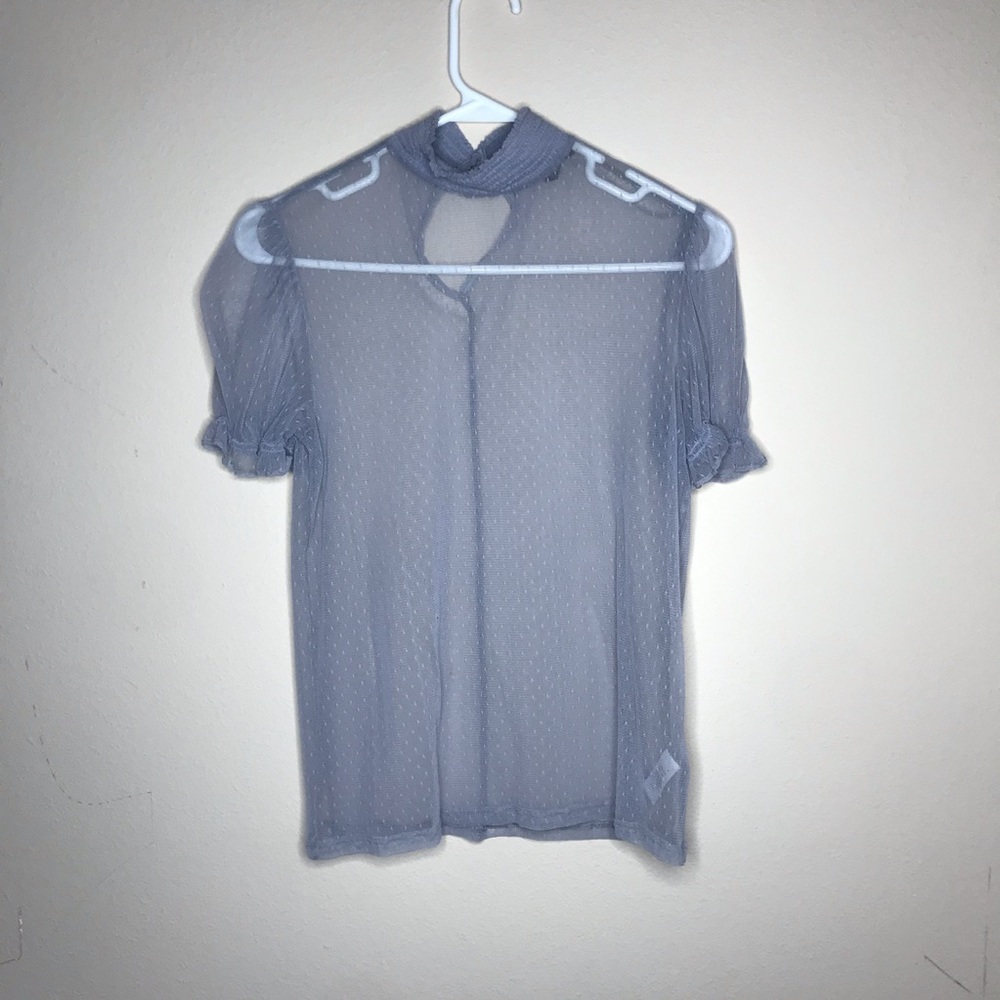 See Through Blouse